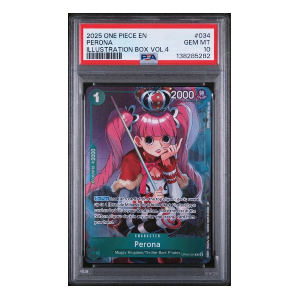 2025 ONE PIECE PROMOS #034 PERONA ILLUSTRATION BOX VOL.4